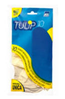 GUANTI TULIP IN LATTICE 10PEZZI  MIS UNICA