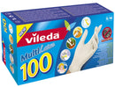GUANTI VILEDA LATTICE 100PEZZI  PICC/MEDI