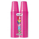 DOPLA BICCHIERI 200CC 100PEZZI  FUCSIA