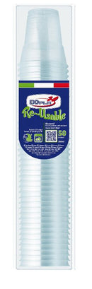 DOPLA BICCHIERI DIAMANTE 390CCX50