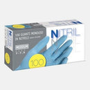 GUANTI TULIP IN NITRILE BLU 100PEZZI  MEDI