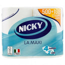 NICKY CARTA IGIENICA LA MAXI 4 ROTOLONI