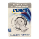 UNICO PANNO LAVATRICE 12 FOGLI BIANCO
