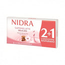 NIDRA SAPONE SOLIDO 3PEZZI  MANDORLA