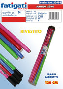 FATIGATI MANICI SCOPA LEGNO 130CM COLOR