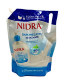 NIDRA SAPONE LIQUIDO RICARICA 1LT LATTE