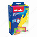 GUANTI VILEDA COLORS NITRILE 80PEZZI  P/MED