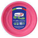 DOPLA PIATTI PIANI 25PEZZI  FUCSIA