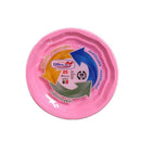 DOPLA PIATTI FONDI 25PEZZI  ROSA