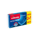 VILEDA SP+RET ULTRAFRESH 3PEZZI  BLU ANTIGRA