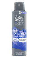 DOVE DEO ADV CARE MEN SPRAY 150ML COOL F