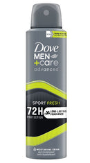 DOVE DEO ADV CARE MEN SPRAY 150ML SPORT