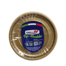 DOPLA PIATTI PIANI 25PEZZI  ORO