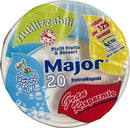 MAJOR PIATTO RIUTILIZZABILI DESSERT 20PEZZI