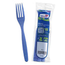 DOPLA FORCHETTE COMPACT 15PEZZI  RIUT BLU