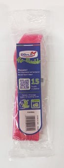 DOPLA FORCHETTE COMPACT 15PEZZI  RIUT FUCSIA