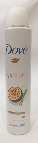 DOVE DEO SPRAY 200ML GO FRESH PASSION FR