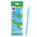 CLENDY COLTELLI 18PEZZI  RIUTILIZZABILI AZZURRI