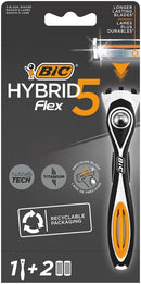 BIC HYBRID FLEX 5 RASOIO+2 RIC