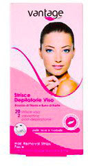 VANTAGE STRISCE DEPIL VISO SOFT 20