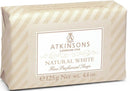 ATKINSONS NATURAL WHITE SOAP 125GR
