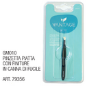 VANTAGE GM010 PINZETTA PIATTA C/FU