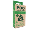 POO WASTE BAGS SACCHETTI IGIENICI A BASE VEGETALE CF. (4X15) PZ PROFUMO MENTA